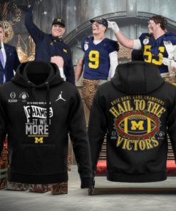 Rose Bowl Game Champions Hail To The Victors Michigan Wolverines Hoodie
