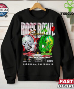 Rose Bowl Game Head to Head Ohio State vs Oregon Ducks 2025 shirt for Fan