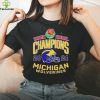 Rose Bowl Game Playoff 2024 Champions Michigan Wolverines Football Shirt