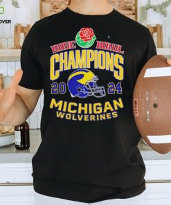 Rose Bowl Game Playoff 2024 Champions Michigan Wolverines Football Shirt