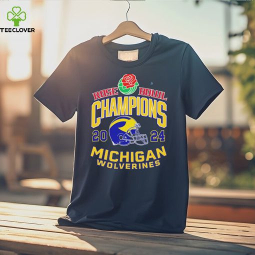 Rose Bowl Game Playoff 2024 Champions Michigan Wolverines Football Shirt