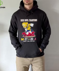 Rose Bowl Game Super Mario Michigan Wolverines stomp Alabama Crimson Tide 27 20 hoodie, sweater, longsleeve, shirt v-neck, t-shirt