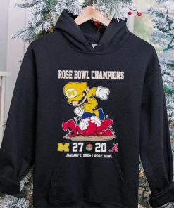 Rose Bowl Game Super Mario Michigan Wolverines stomp Alabama Crimson Tide 27 20 hoodie, sweater, longsleeve, shirt v-neck, t-shirt