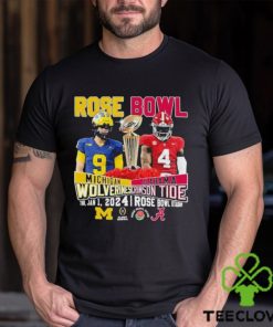 Rose Bowl Michigan Wolverines Vs Alabama Crimson Tide Thu Jan 1 2024 Rose Bowl Stadium Shirt 1 Rose Bowl Michigan Wolverines Vs Alabama Crimson Tide Thu Jan 1 2024 Rose Bowl Stadium Shirt