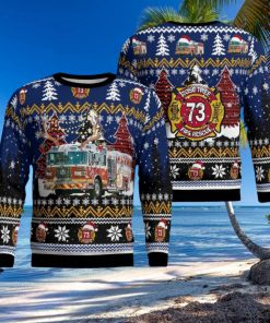 Rose Tree Fire Company, Media, Pennsylvania Christmas AOP 3D Ugly Christmas Sweater