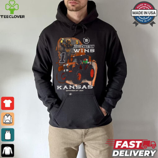 Ross Chastain Checkered Flag Sports September 29TH 2024 Hollywood Casino 400 Race Winner T shirts