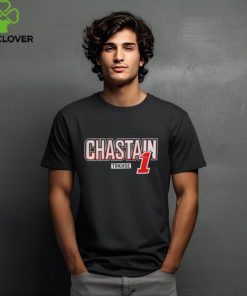 Ross Chastain Merch Ross Chastain Trackhouse Racing Team Collection Black Car T Shirt