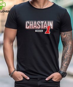 Ross Chastain Merch Ross Chastain Trackhouse Racing Team Collection Black Car T Shirt