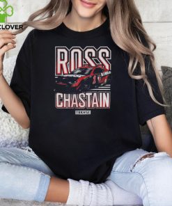 Ross Chastain Merch Ross Chastain Trackhouse Racing Team Collection Black Car T Shirts