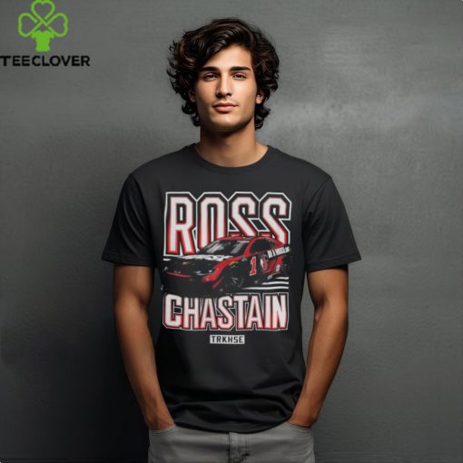 Ross Chastain Merch Ross Chastain Trackhouse Racing Team Collection Black Car T Shirts