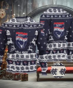 Ross County SPFL Personalized Ugly Christmas Sweater