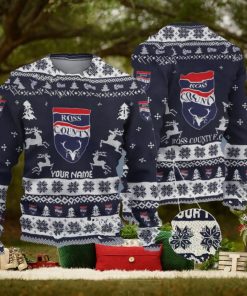 Ross County SPFL Personalized Ugly Christmas Sweater