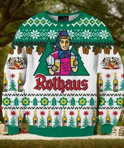Rothaus 3D Print Christmas Sweater