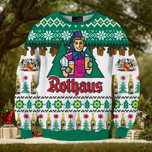 Rothaus 3D Print Christmas Sweater