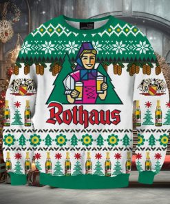 Rothaus 3D Print Christmas Sweater
