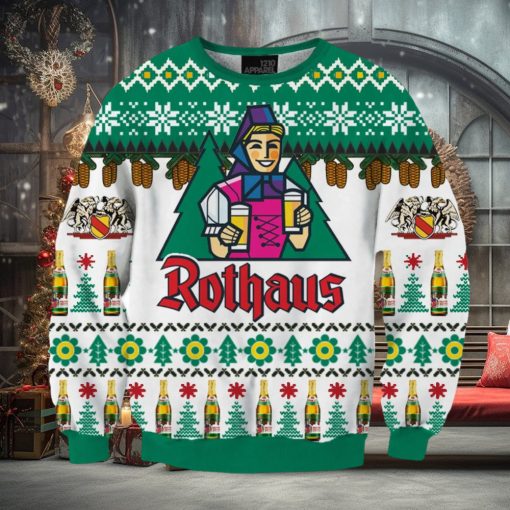 Rothaus 3D Print Christmas Sweater