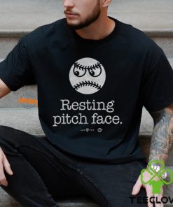Roto Wear Baseball Resting Pitch Face T Shirt