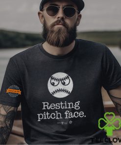 Roto Wear Baseball Resting Pitch Face T Shirt