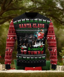 Rottweiler Town Ugly Christmas Sweater Gift Men Women