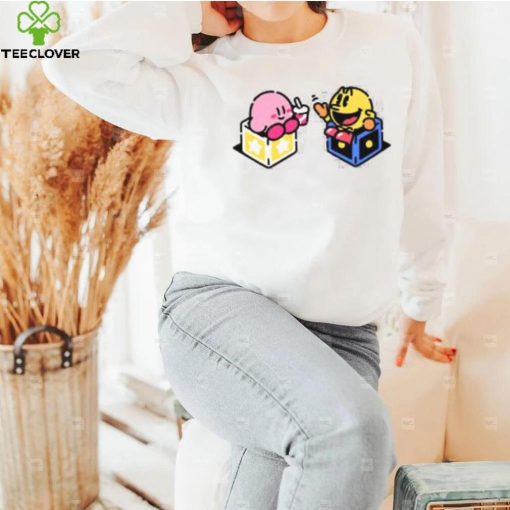 Round Friends Kirby And Pac Man Shirts