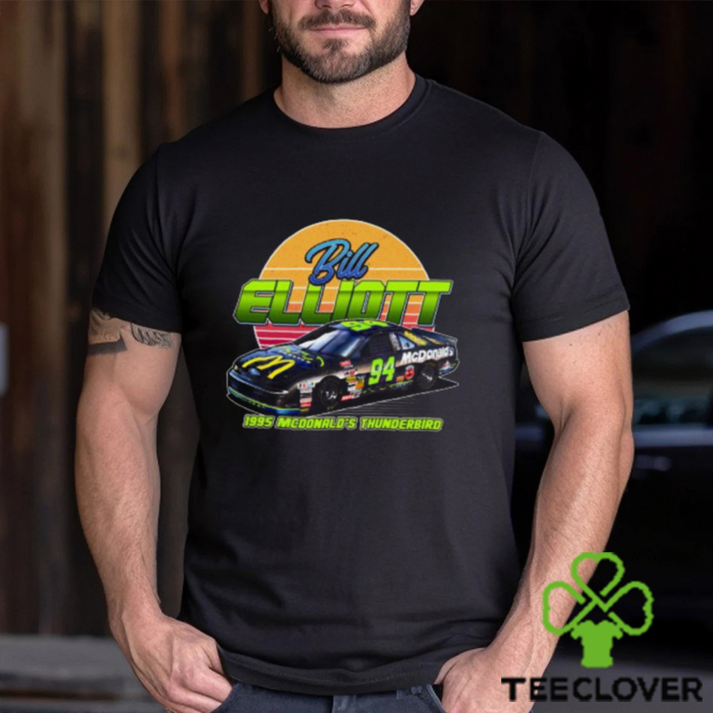 Round Neck T Shirt Unisex   Bill Elliott   NCD Shirt Round Neck T Shirt Unisex   Bill Elliott   NCD Shirt