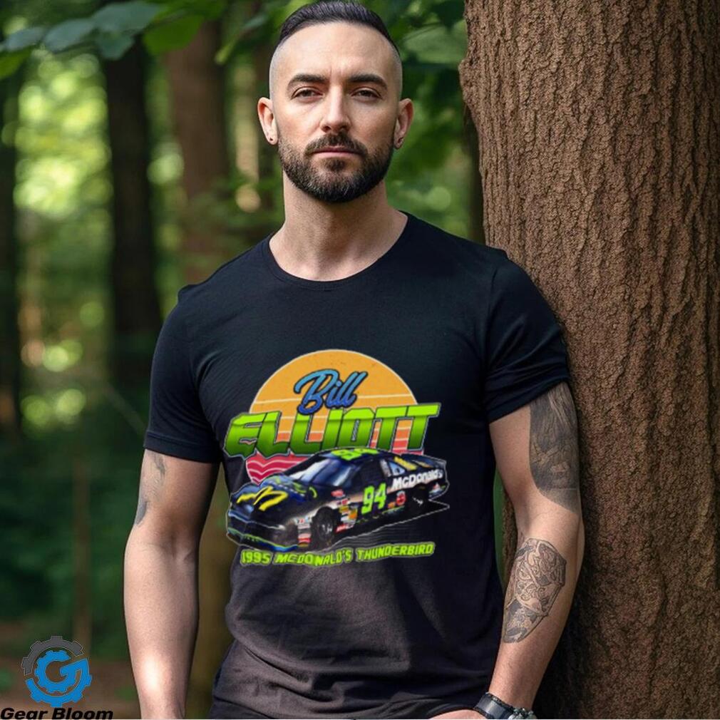 Round Neck T Shirt Unisex   Bill Elliott   NCD Shirt Round Neck T Shirt Unisex   Bill Elliott   NCD Shirt