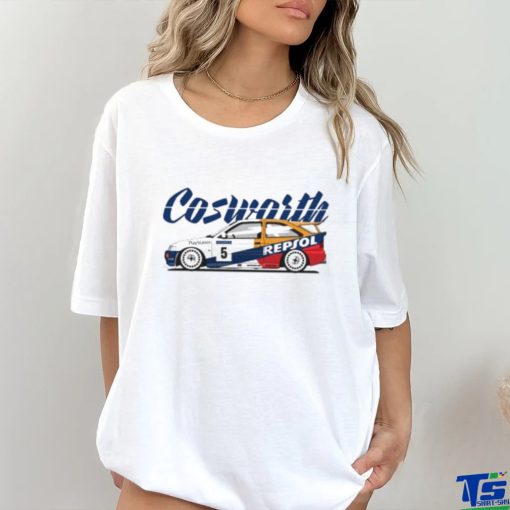 Round Neck T Shirt Unisex Ford Escort Rs Cosworth Rally Legend