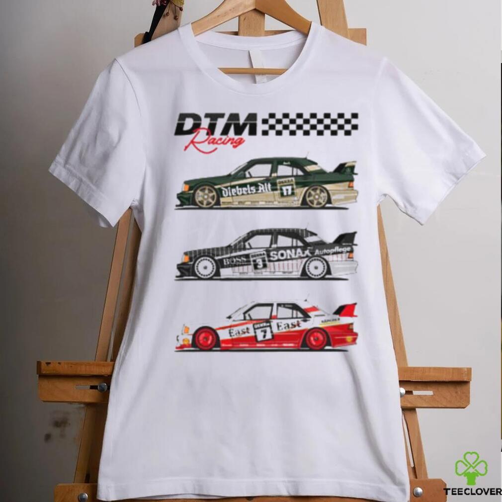 Round Neck T Shirt Unisex Mercedes 190E 2.5 Dtm Racing Round Neck T Shirt Unisex Mercedes 190E 2.5 Dtm Racing