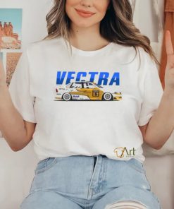 Round Neck T Shirt Unisex Opel Vectra Racing