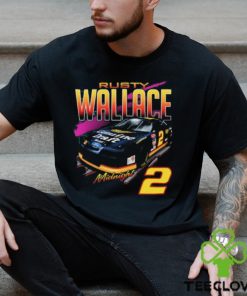 Round Neck T Shirt Unisex Rusty Wallace NCD Shirt