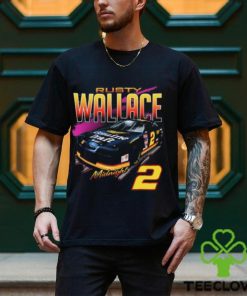 Round Neck T Shirt Unisex Rusty Wallace NCD Shirt