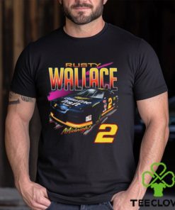 Round Neck T Shirt Unisex Rusty Wallace NCD Shirt