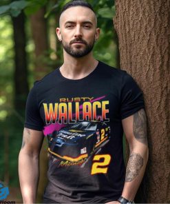 Round Neck T Shirt Unisex Rusty Wallace NCD Shirt