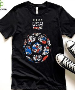 Round21 USWNT 2023 Geometric Black Shirt