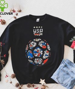 Round21 USWNT 2023 Geometric Black Shirt