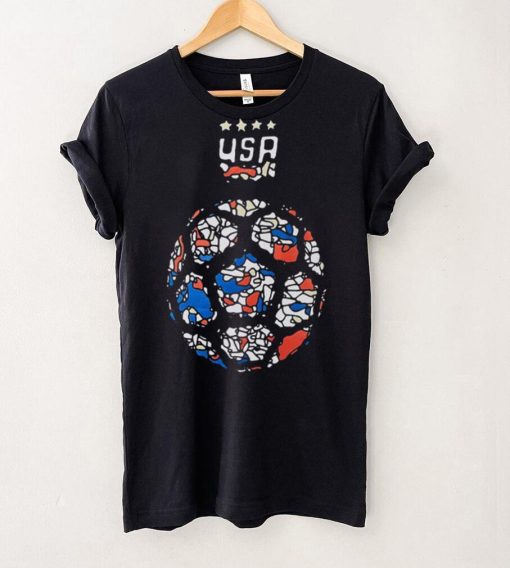 Round21 USWNT 2023 Geometric Black Shirt