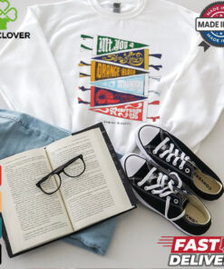 Rowing Blazers x Mt. Joy Orange Blood Strangers Rearrange Us t shirt