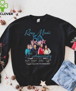 Roxy Music 53th anniversary 1970 2023 thank you for the memories signatures shirt 4 Roxy Music 53th anniversary 1970 2023 thank you for the memories signatures shirt