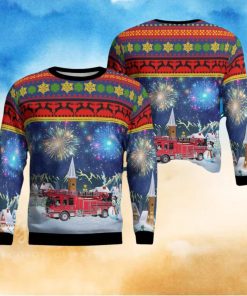 Roy, Utah, Roy City Fire Department AOP 3D Ugly Christmas Sweater