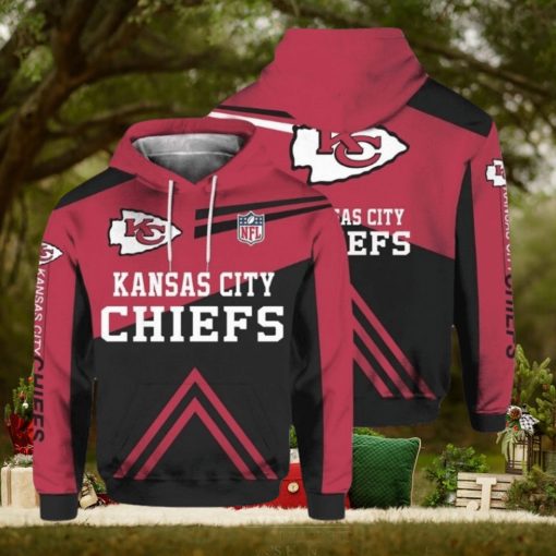 Royal 3D Kansas City Chiefs Hoodie Cute Long Sleeve Hoodie