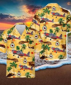 Royal Air Force Battle of Britain Memorial Flight Chipmunk WG486 Hawaiian Shirt Summer Holiday Gift