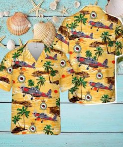 Royal Air Force Battle of Britain Memorial Flight Chipmunk WG486 Hawaiian Shirt Summer Holiday Gift