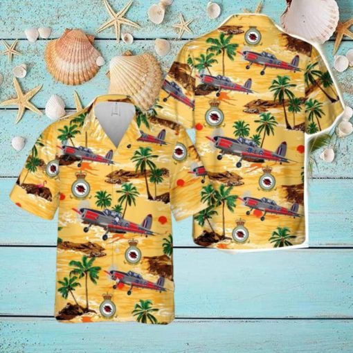 Royal Air Force Battle of Britain Memorial Flight Chipmunk WG486 Hawaiian Shirt Summer Holiday Gift