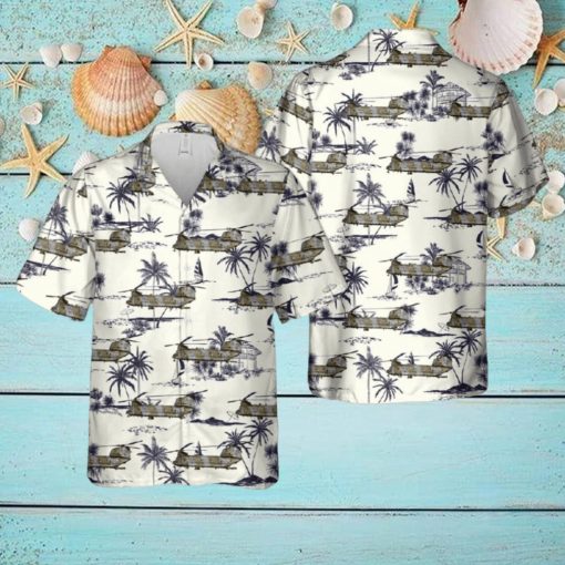 Royal Air Force Boeing Vertol Chinook HC1B (352) Hawaiian Shirt Vintage Gift