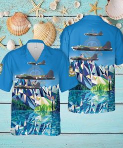 Royal Air Force Fortress B.III KJ117, No 223 Squadron, 100 Group, 1945 Hawaiian Shirt Vintage Gift