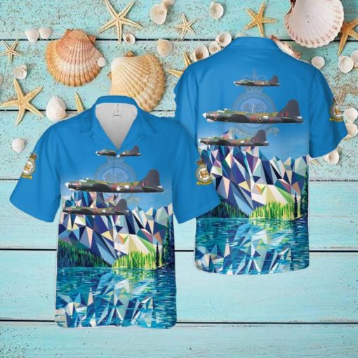 Royal Air Force Fortress B.III KJ117, No 223 Squadron, 100 Group, 1945 Hawaiian Shirt Vintage Gift