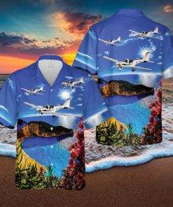 Royal Air Force Grob G 115E Tutor T1 Hawaiian Shirt