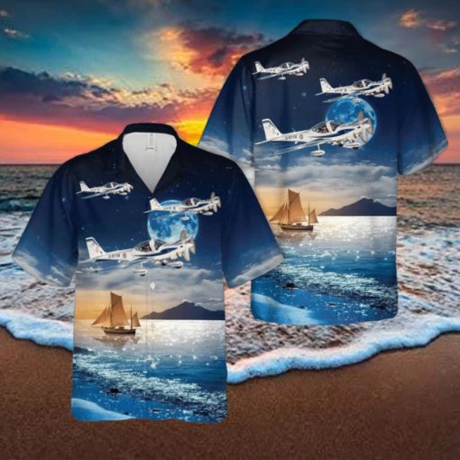 Royal Air Force Grob Tutor T.Mk 1 Hawaiian Shirt