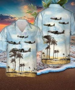 Royal Air Force Lockheed C 130K, Hercules C.3, XV294, 47 Squadron Hawaiian Shirt Beach Shirt For Men Women