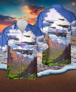 Royal Air Force No. 41 Squadron RAF Jaguar The End of an Era Hawaiian Shirt Vintage Gift